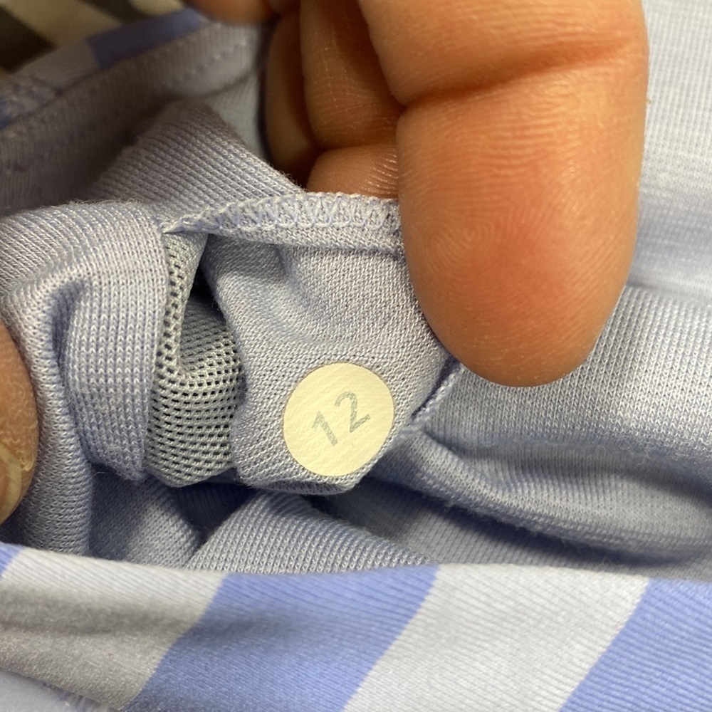 Lululemon striped lavender sports bra​​​​​​​​​ - Picture 6 of 6